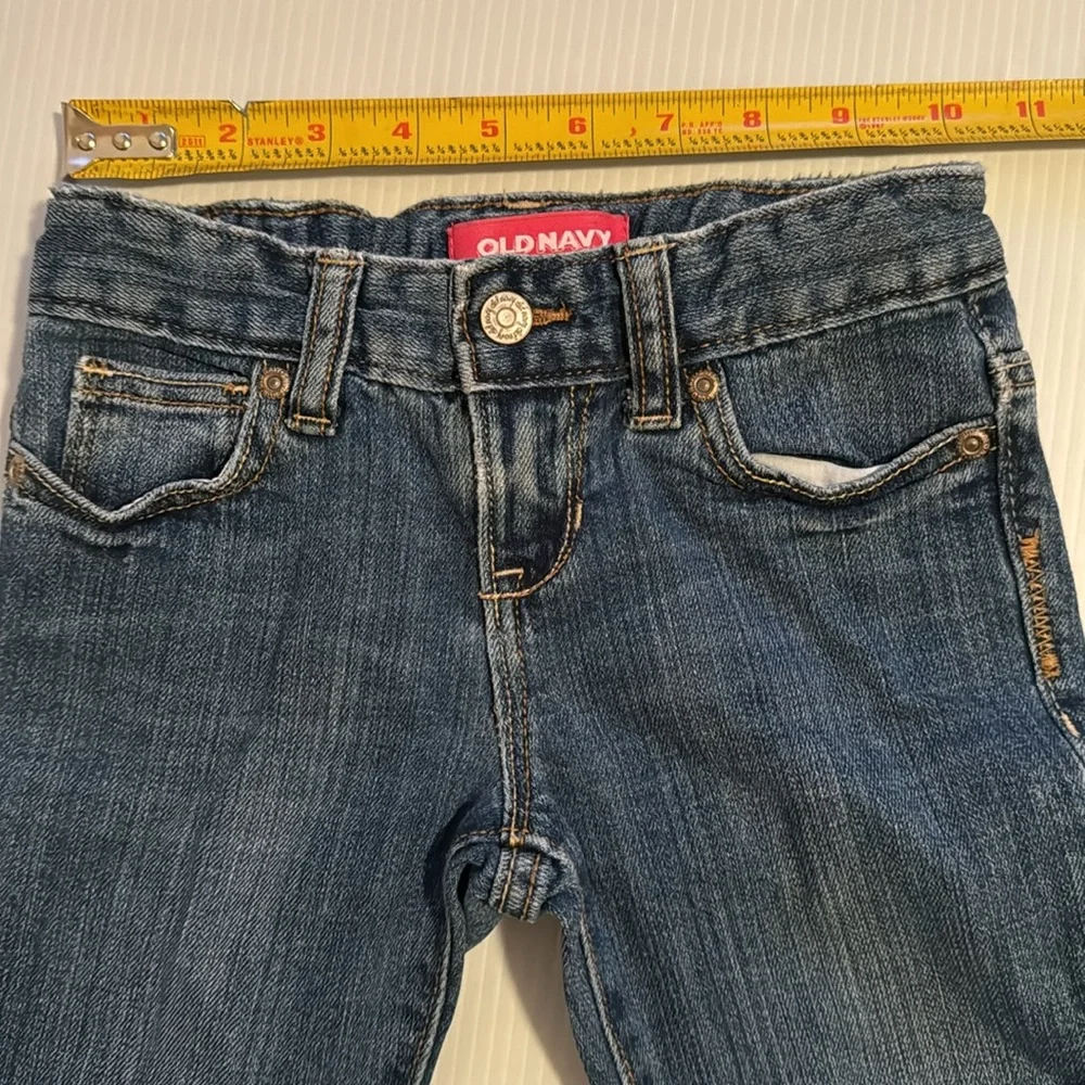Old Navy Adjustable waist Boot-Cut Jeans.  Girl’s size 6